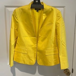 Ann Taylor Bright Yellow Blazer - Size 4